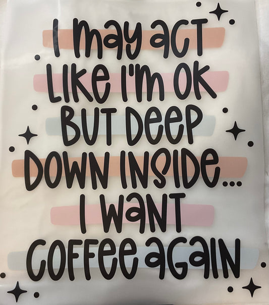 Need another coffee