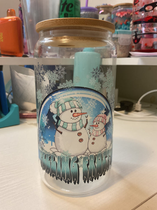 Snowman 16 oz