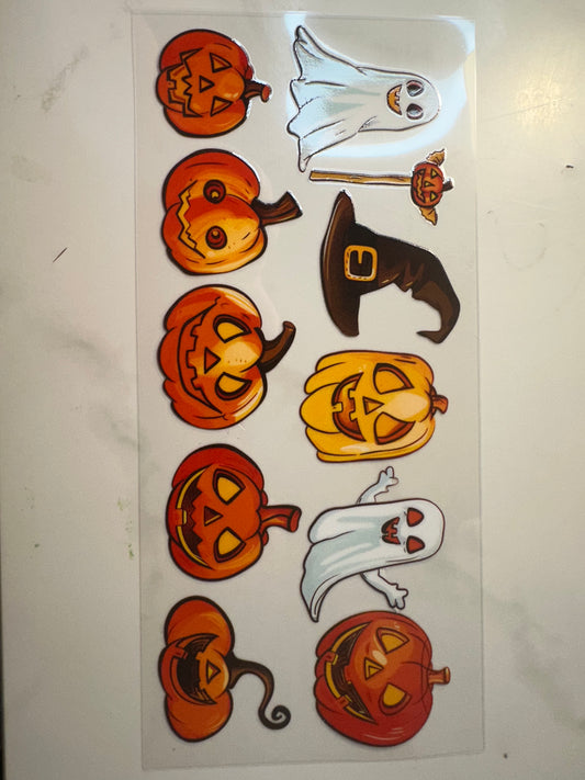 Pumpkin ghosts hats